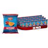 AMICA Chips - La Patatina Gusto Ketchup, 28 Confezioni da 25g | Snack Senza Glutine, Aroma Naturale