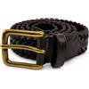 Dragon Cintura 9Play Polo Tip 3Cm Donna Dark Brown
