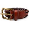 Dragon Cintura 9Play Polo Tip 3Cm Donna Tan Black Edges