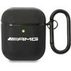 Mercedes Amg Ama2Slwk Coperchio per Airpods nero/piuma nera