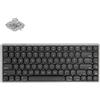 AKKO Tastiera meccanica wireless a basso profilo Akko Air 01, colore nero intenso, con illuminazione RGB - layout QWERTY US - interruttori Kailh Cloud