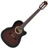 IBANEZ GA35TCE-DVS Dark Violin Sunburst High Gloss Chitarra classica elettrif...