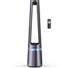 Rowenta Eclipse QU5030, 2in1 Purifica e rinfresca, purificatore d'aria, elevata efficacia di filtrazione, ultra silenzioso, oscillazione a 12 velocità, programmabile, raggio d'azione 8 m, Argento