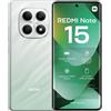 Xiaomi Redmi Note 15 (256 GB, Forest Green, 6.77", Doppia SIM Ibrida, 4G), Smartphone, Verde