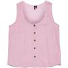 VERO MODA Vmbumpy SL Shirt Wvn Ga Noos, BonBon, M