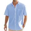 J.Ver Camicia da Smoking da Uomo con Polsino Francese Gemelli in Metallo Formale Camicia da Lavoro con Pieghe Frontali per Ballo di fine Anno e Festa di Nozze