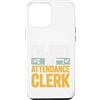 School Staff Designs Custodia per iPhone 12 Pro Max Design I'm Just The Prestendance Clerk