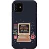 Adulting Humor Sarcastic Custodia per iPhone 11 Divertente funzionale adulto ufficio umorismo caffè citazione