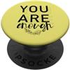 World Mental Health Awareness Day Yellow Sei abbastanza supporto per la Giornata mondiale della salute mentale PopSockets PopGrip Adesivo