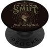 Dark Romance Reader Divertente Smut Reader Dark Romance Book Lover PopSockets PopGrip Adesivo