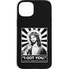 Funny Christian Anime Faith Art Custodia per iPhone 15 Plus I Got You Jesus John 3:16 Divertente Christian Anime