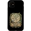 Jimbeels Custodia per iPhone 11 FRUSTULE STUDY Microalghe Microscopia Limnologia