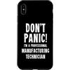 Manufacturing & Factory T-Shirts & Gifts Custodia per iPhone XS Max Tecnico di produzione
