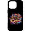 Firenze souvenir & Co. Custodia per iPhone 16 Pro Ricordo dello skyline della città di Firenze - Graffiti