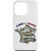 Lakelandwholesale1 Shirt Company Custodia per iPhone 13 Pro J'aime La Francia Mappa Punti di riferimento regionali Collage Grafico