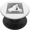 Motocicletta Ciclomotore Accessori Regal Ciclomotore Scooter Motociclo Motocicletta Scooter PopSockets PopGrip Adesivo
