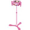 Lexibook, Barbie, Altoparlante Luminoso su Supporto per Bambini, Gioco Musicale, Altezza Regolabile, Effetti Luminosi, 2 microfoni Inclusi, Presa MP3, Presa Aux-in, Rosa, S160BB