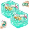 HBSFBH 2 Pezzi Fidget Toys per Adulti, Stressballs Toy, Simpatico Fidget Sensoriale, Antistress Morbido Stressballs, Fidget Squeeze Toy, Giocattolo Antistress, Divertente Giocattolo per Ufficio