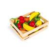 Janod - Cassetta 12 Frutti (Legno), Set per tè delle Bambole, Set per Cucina, Accessori per Mercato, Giocattolo di Imitazione - da 3 Anni in su, J05610