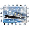WOODEN.CITY Puzzle in Legno Titanic 500 Pezzi - Puzzle 3D in Legno per Adulti e Ragazzi - Modellino da Montare Senza Colla - Regalo Creativo e Collezionabile