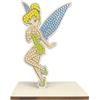 CRYSTAL ART Peter Pan - Set completo di figure in legno da collezione La Fée Campanella