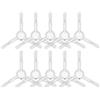 CHAIN PEAK (10 pezzi) Spazzole laterali per Dreame L10s Ultra Gen 2, X30 Ultra, L10s Pro Ultra Heat, L40s Ultra AE/CE, D30 Ultra, L40 Ultra, L10s Ultra, L10s L10/ L20/ L30 Ultra, S10 S10 PRO/PLUS, X10