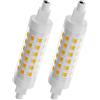 KINGYEENUO Lampadina LED R7S 78mm 10W Dimmerabile Bianco Caldo 3000K Tubo Lineare J78 Angolo di Emissione 360° Sostituisce Barra Alogena 100W 1000LM Corrente Alternata 220-240V Confezione da 2 Pezzi