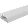 Parama Profilo slim in alluminio bianco 1mt per doppia striscia led