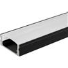 Parama Profilo slim in alluminio nero 1mt per striscia led
