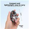 Puleggia Mobile 2x Nero per Corda 8mm 13mm per Navi per Camper Uso Esterno