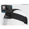 GoPro Cinghia per la testa 2.0 per riprese POV e supporto per clip "