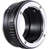 K&F Concept Adattatore obiettivo Olympus OM Sony attacco E"