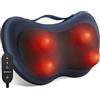 KNQZE KP8 cuscino massaggiante Shiatsu 3D riscaldato | blu