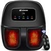 EaseZen EF7 massaggiatore Shiatsu per piedi riscaldato | nero