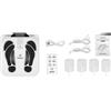 KNQZE stimolatore EMS/TENS ricaricabile per piedi e gambe | bianco - molto buono