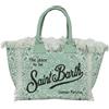Saint Barth Mc2 Donna Borsa A Mano VANI001-Bandanna Round Cotone Verde Chiaro Taglia Unica