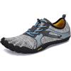 SAGUARO Barefoot Shoes Uomo Donna Scarpe Barefoot - Scarpe Minimaliste Scarpe da Palestra - Traspiranti Scarpe da Scoglio - Punta Larga e Suola a Goccia Zero Grigio, Gr.41 EU