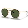 Ray-Ban Occhiali da Sole Ray-Ban Round Double Bridge RB 3647N (001)