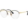 Ray-Ban Occhiali da Vista Ray-Ban Round Gaze RX 3947V (2946) - RB 3947V 2946