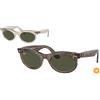 Ray-Ban Occhiali da Sole Ray-Ban Wayfarer Oval Change RB 2242 (138331)