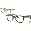 Ray-Ban Occhiali da Vista Ray-Ban Wayfarer Ease Change RX 4340V (8381) - RB 4340V 8381