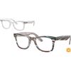 Ray-Ban Occhiali da Vista Ray-Ban Wayfarer Ease Change RX 4340V (8382) - RB 4340V 8382