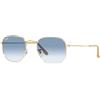 Ray-Ban Occhiali da Sole Ray-Ban Hexagonal RB 3548 (001/3F)