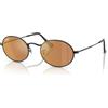 Ray-Ban Occhiali da Sole Ray-Ban Oval RB 3547N (002/40)