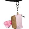 TRIXIE DISTRIBUTORE SACCHETTI IGIENICI BORSELLINO CON ZIP ROSA TRIXIE
