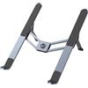 FORCELL SUPPORTO PC STAND H PRO DA TAVOLO NOTEBOOK MACBOOK RIPIEGABILE ALLUMINIO PER SMARTPHONE TABLET