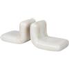 Tom Dixon - Set di 2 Stone - Bianco - Marmo lucido - Designer Tom Dixon