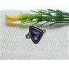 Anello Artigianale In Argento Sterling 925 Con Gemma Di Ametista Viola A-17