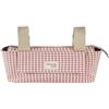 Walking Mum. Borsa per la maternità per passeggino, manici corti da fissare al carrello. Colore rosa, dimensioni 31 x 17 x 12 cm.