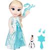 Disney Princess - bambola 38cm La mia amica Elsa cantante, con i suoi abiti iconici, gli accessori e il suo piccolo amico Olaf, canta le canzoni originali del film